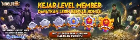 TINGKAT-AKUN-LEVEL-MEMBER-BIROSLOT-PASTI-MENGUNTUNGKAN